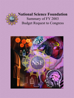 Cover of 2003 Budget Request
