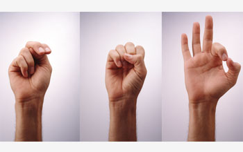 Spelling NSF in sign language
