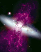 Starburst Galaxy M82