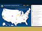 NSF-LED National AI Research Institute map shows all awards combined