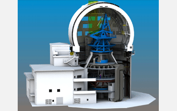 An artist's rendering of the proposed Advanced Technology Solar Telescope