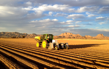 Lettuce thinning robot "LettuceBot 2" collects data while working in field