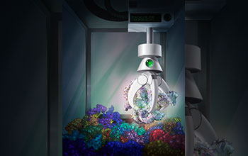 Arcade claw machine picks out correct RNA shape from pool of possible RNA structures