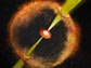 Engine-driven" supernova explosion with accretion disk and high-velocity jets