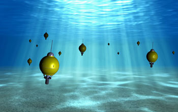 Swarms of autonomous underwater explorers, ocean-probing instruments