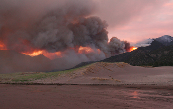 The Medano Fire