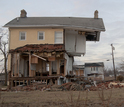 Home in Union Beach, N.J., destroyed by a Hurricane Sandy storm tide in 2012.