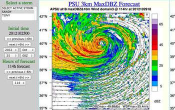 hurricane movement prediction