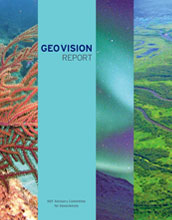 Cover of the GEO Vision report released by NSF's Advisory Committee for Geosciences.