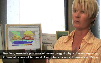 Lisa Beal, assoc. professor of meteorology and physical oceanography, University of Miami.