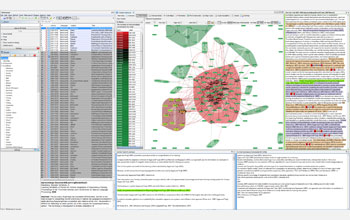 Window layout of the overall interface of ASE.