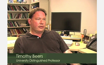 Timothy Beers discusses his research on the formation of the earliest stars in the universe.