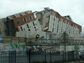 A severely damaged building in Concepcion shows the effects of the latest Chilean earthquake.