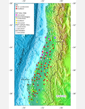 Seismometers and other instruments have been installed in the quake's rupture region.