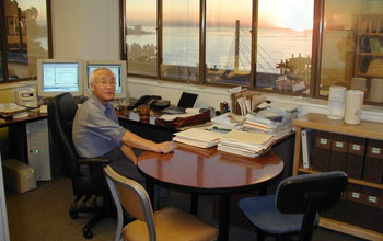 Photo of Masao Kanamitsu of Scripps Institution of Oceanography.