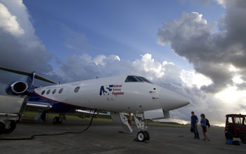 NSF/NCAR Gulfstream V aircraft.