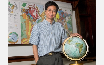 Geologist Xiaodong Song and his colleagues proved Earth's core rotates faster than its crust.