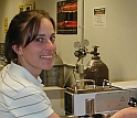 Tracy Davis, lead author on the zeolite study.