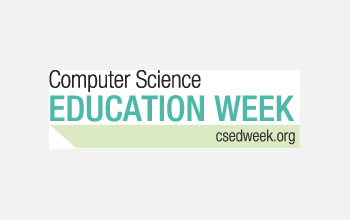 Computer Science Education Week logo.