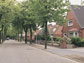 Photo of a suburban street in Marne, Germany.