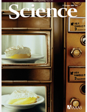 Cover of October 17 issue of Science magazine.