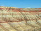 Photo of thick red rocks in the Bighorn Basin near Worland, Wyoming.