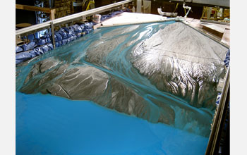 Photo of the "Jurassic Tank" at NSF's National Center for Earth-surface Dynamics.