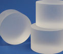 blanks made from extremely pure barium fluoride, crafted by Fairfield Crystal.