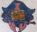 A newly developed stick-on tattoo with integrated sensor technology, prior to application.