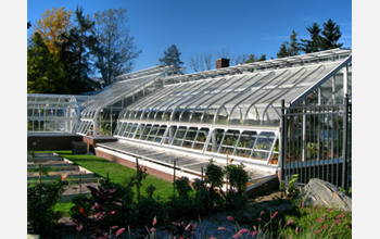 Photo of a greenhouse.