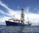 The scientific drilling vessel JOIDES Resolution