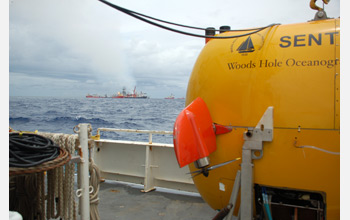 Photo of Sentry, which criss-crossed the plume 19 times in deep Gulf waters.