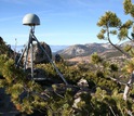 GPS station that's part of the NSF Plate Boundary Observatory, pictured on a Nevada summit.