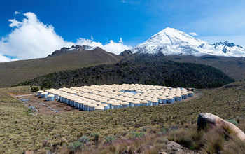 HAWC observatory in the mountains