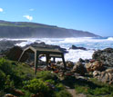 Photo showing the Pinnacle Point sieving area.