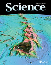 Cover of December 4 issue of Science