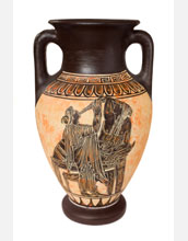 a Greek vase.