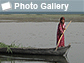 Photo of girl in boat and the words Photo Gallery.