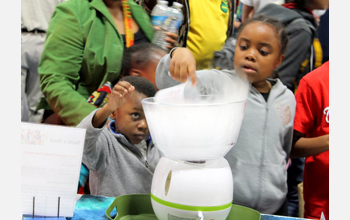 Learning about clouds at the 2014 USA Science and Engineering Festival