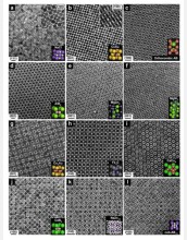 Self-assembled nano-lattices