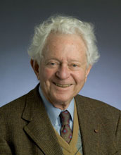 Photo of Nobel laureate Dr. Leon M. Leaderman.