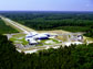 Aerial of the LIGO Livingston site.