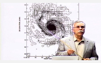 UCSD's Art Wolfe discusses magnetic fields in distant galaxies with NSF's Lisa-Joy Zgorski.