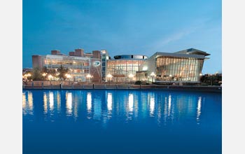 Photo of the Maryland Science Center at Baltimore's Inner Harbor.