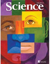 Cover of May 22, 2009, issue of Science magazine.