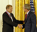 Photo of Caruthers and the President