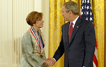 Photo of Fedoroff and the President.