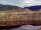 Photo of Montanas Berkeley Pit, contaminated by mineral nanoparticles.