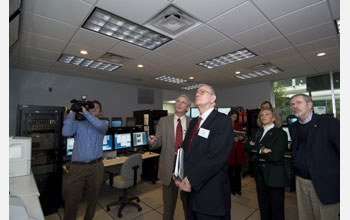 Dr. Arden Bement, NSF Director, visits National Superconducting Cyclotron Laboratory at MSU