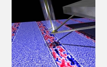 Scientists observed trapped electrical charge in an organic semiconductor for the first time.